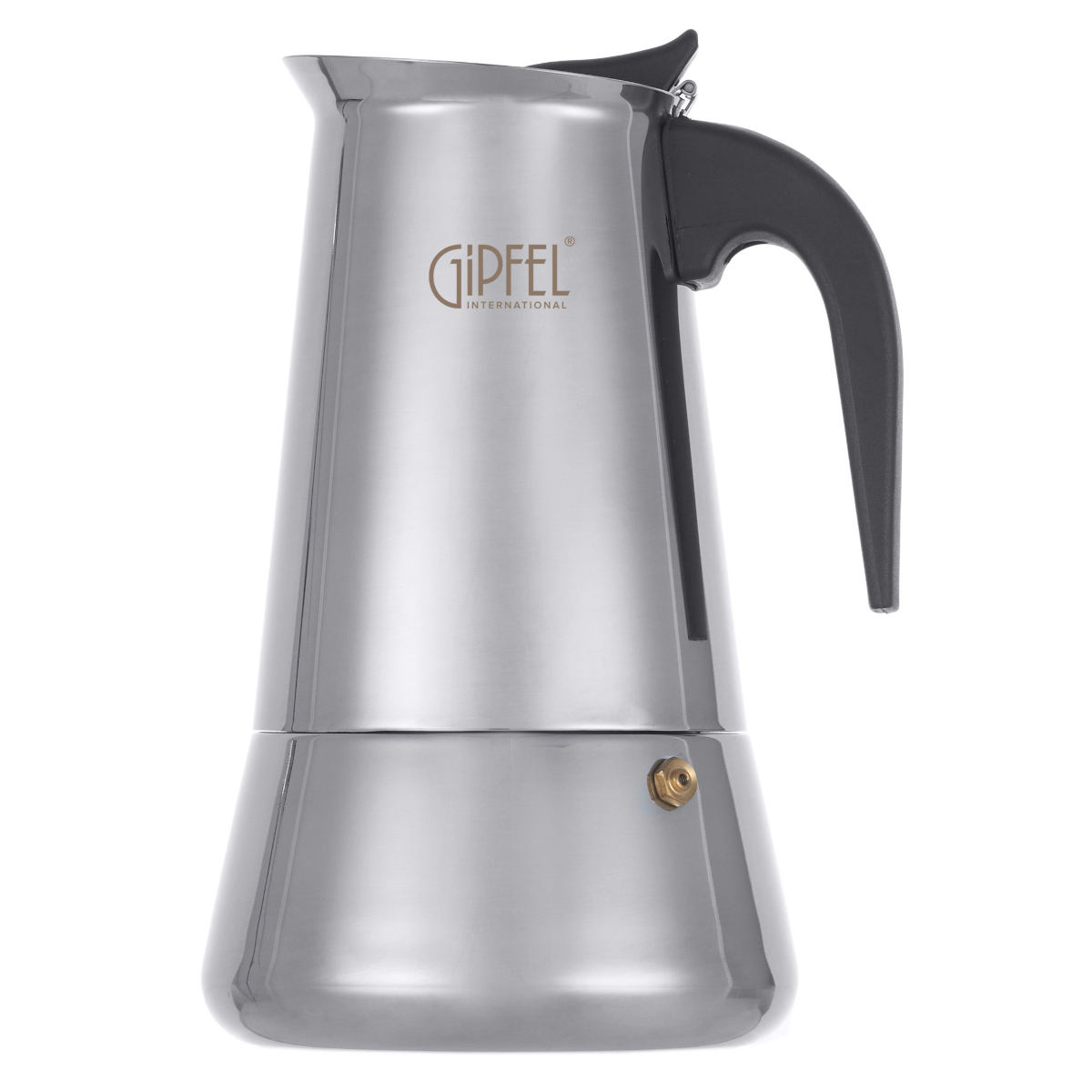 картинка 5327 GIPFEL Гейзерная кофеварка IRIS 14,8х21,5см/450мл на 9 чашек от магазина Gipfel