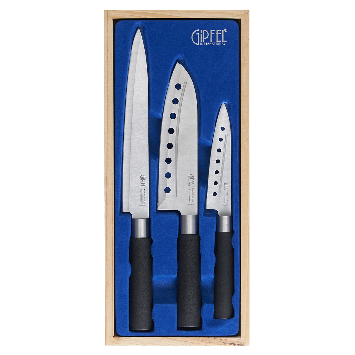 картинка 6629 GIPFEL Набор ножей JAPANESE 3 предмета от магазина Gipfel
